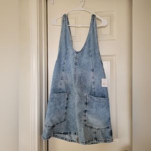 NWT| XS|Denim| We The Free High Roller Skirtall|